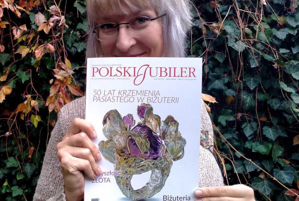 Polish Jeweler IX/X 2022 – cover & interview with Iwona Tamborska